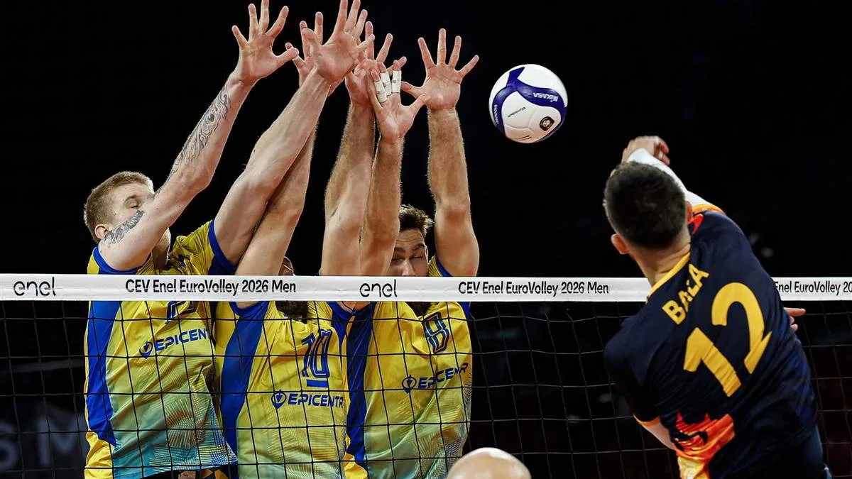 Україна сенсаційно програла Румунії у плей-офф Євро-2026 з волейболу: відеоогляд матчу 1/8 фіналу